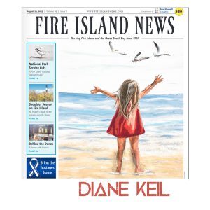 Diane Kiel - Fire Island News- FRONT PAGE Sept 2025 - LOGO