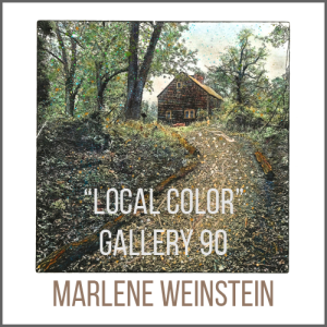 Marlene Weinstein,Trails End, Mixed Media, 14x14, now 500x500 logo w stroke