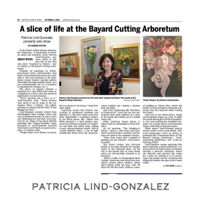 SCN re Patricia L-G solo show at Bayard Oct 2026 - LOGO