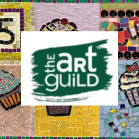 The Art Guild of Port Washington - any newsletter screenshot, she didn't supply one - LOGO w 5cupcakes 200x200