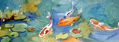 "Koi Pond" by Victoria Beckert