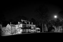 Full Moon Rising Meadow Croft by Sue Miller