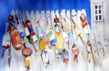 "All the Bouys I Found" by Victoria Beckert