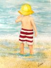 Boy at the Beach by Diane Keil