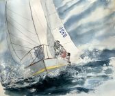 "Sailing 2" by Victoria Beckert