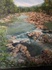 "Water Over the Rocks" by Arlene Gernon