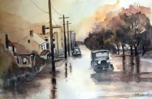 "Old Time Rain" by Victoria Beckert